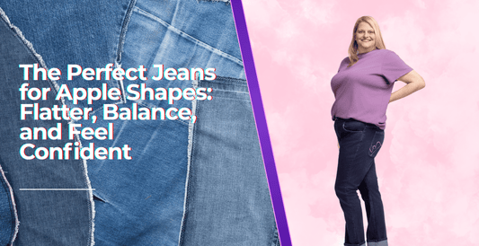 The Perfect Jeans for Apple Shapes: Flatter, Balance, and Feel Confident
