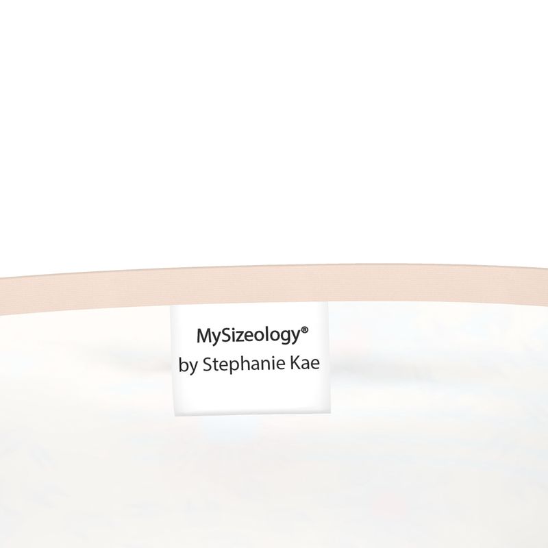 Flared Skirt - Gradient orange flowering skirt