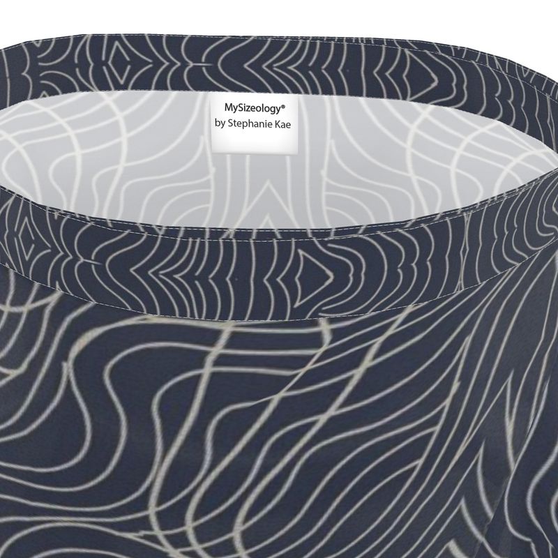 Black & Tan Flouncy. Flouncy Skirt Limited editions Midi SKirt