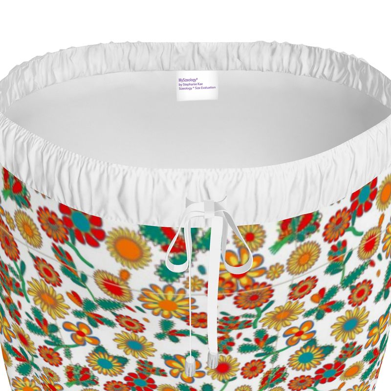 Cactus Flowering Print Long skirt - comes in 3 different Lenghts