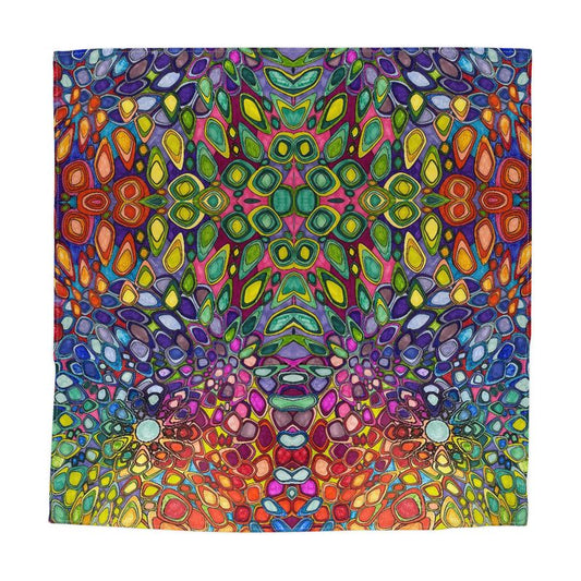 Radiant rainbow Scarf