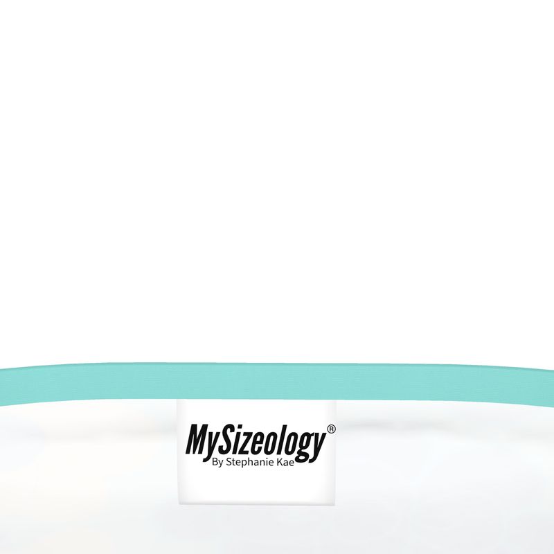 Blue Poppin' Buds Flared skirt