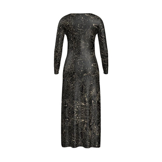 Black and Tan Order Long button down sweater