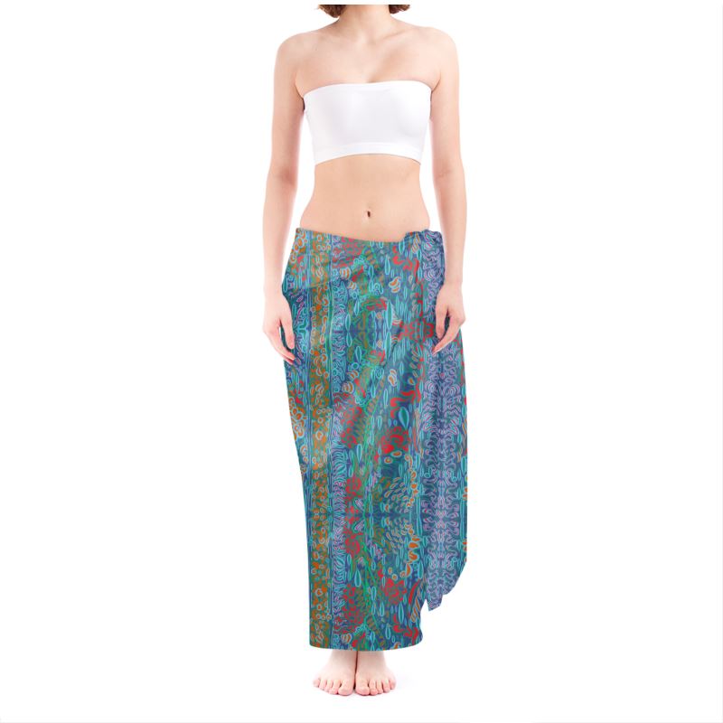 Coral Reef Celebration Sarong