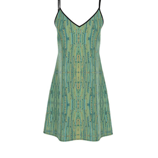 Bamboo Stripe Slip Dresss