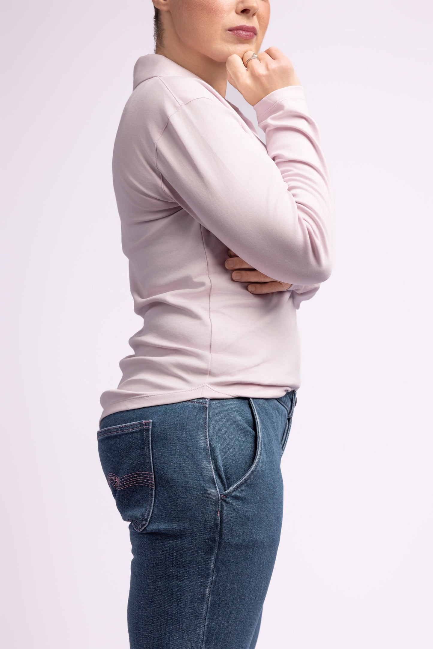 Ashley's Body Hugging Denim Jeans-Custom Women’s Clothing