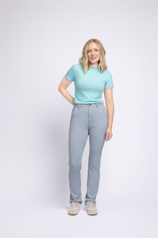 LauraLee's Straight High-waisted Jeans