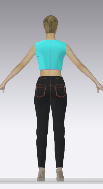 Ramona's Straight Leg Jeans