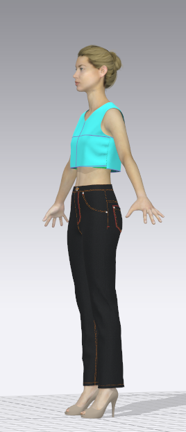 Ramona's Straight Leg Jeans