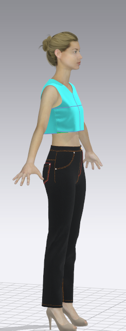 Ramona's Straight Leg Jeans