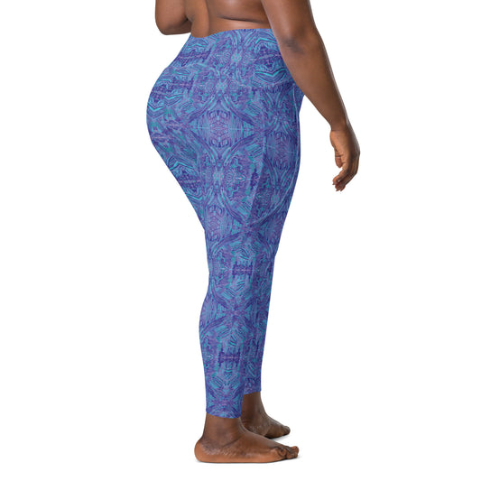 High-waisted Yoga pants w/ pockets, up to 6X