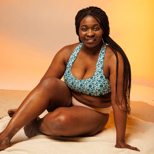 Sexy Recycled Longline Sports Bra