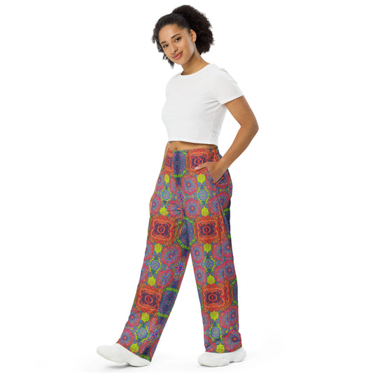 Paisley Brigade Pants wide-leg pants