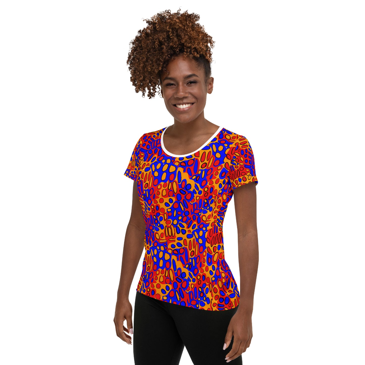 City Confusion Women's Athletic T-shirt