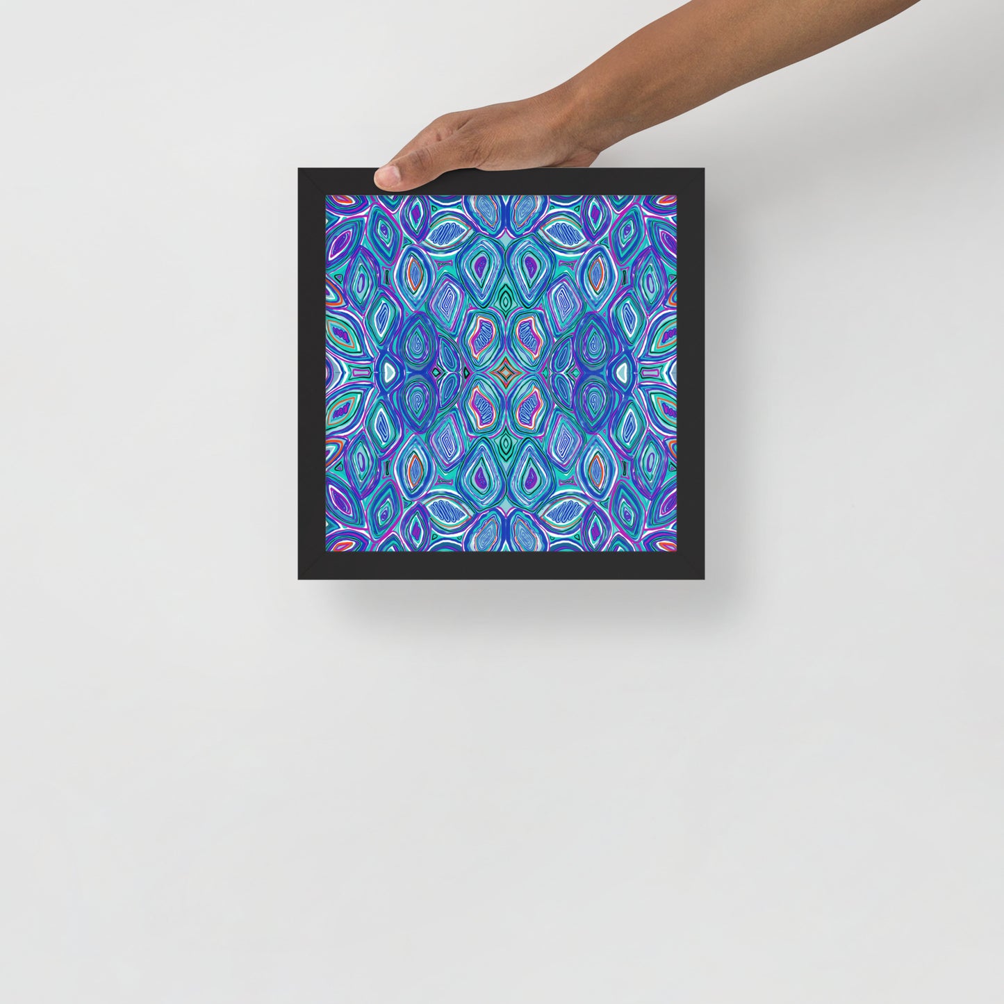 Rock Art Framed photo paper poster