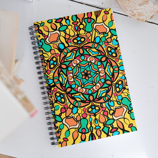 Mandala Series # 1 Spiral notebook