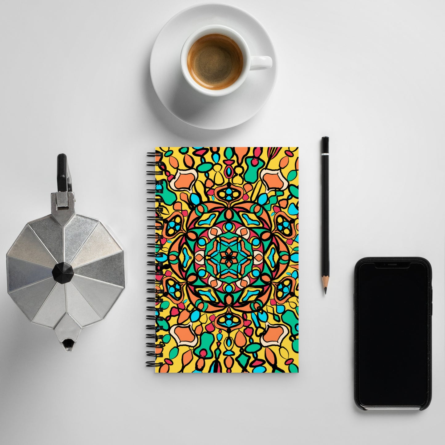 Mandala Series # 1 Spiral notebook