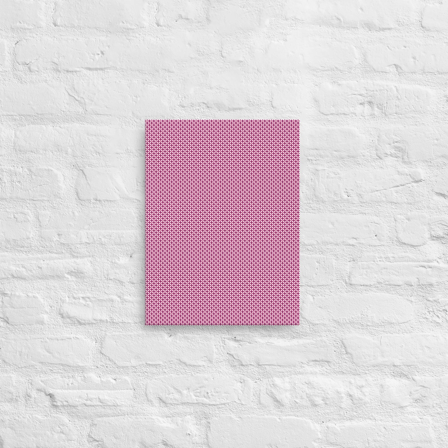 Pink star burst on Thin canvas Asset 21