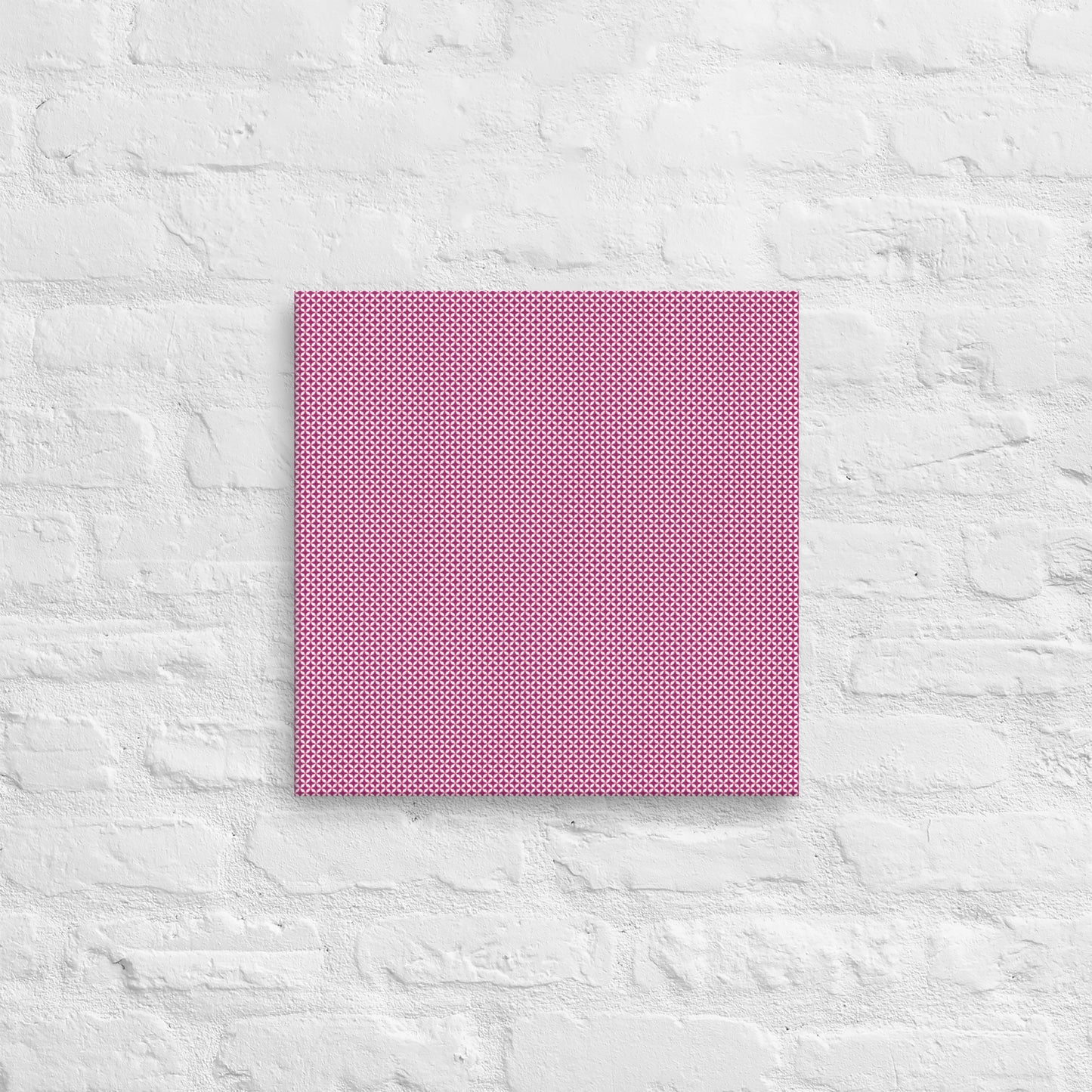 Pink star burst on Thin canvas Asset 21