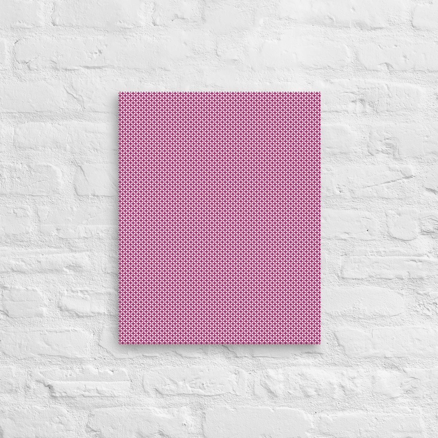 Pink star burst on Thin canvas Asset 21