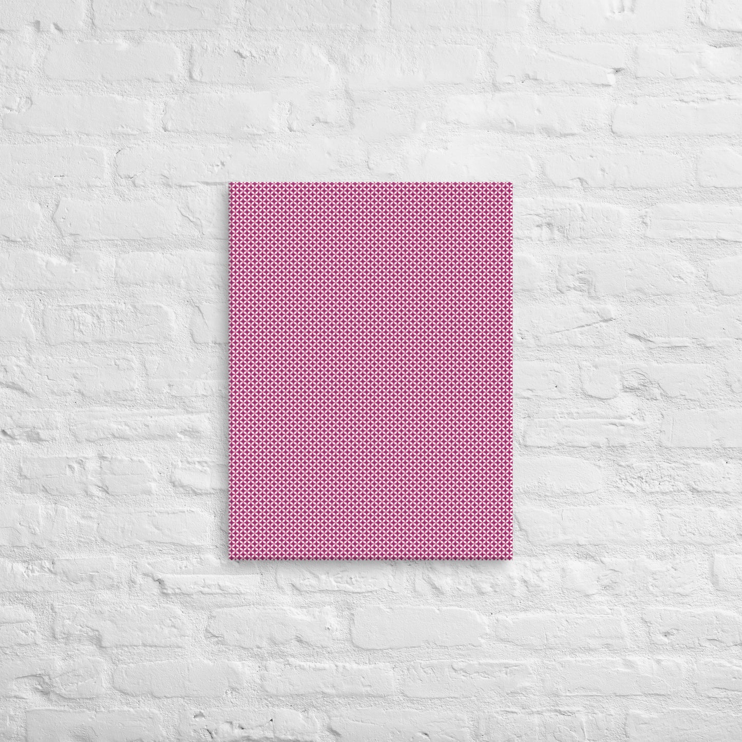 Pink star burst on Thin canvas Asset 21