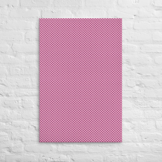 Pink star burst on Thin canvas Asset 21