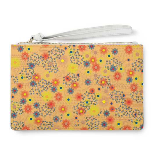 Flo's Floating Flowers Clutch Bags