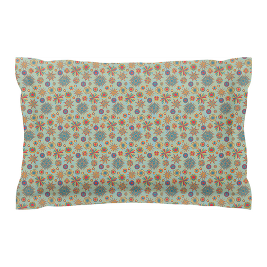 Circus Floral Pillow Shams