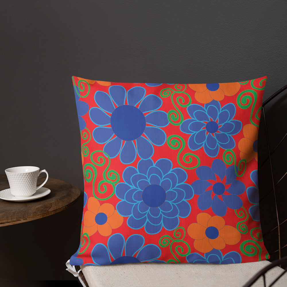 Orange pippin’ Buds Premium Pillow