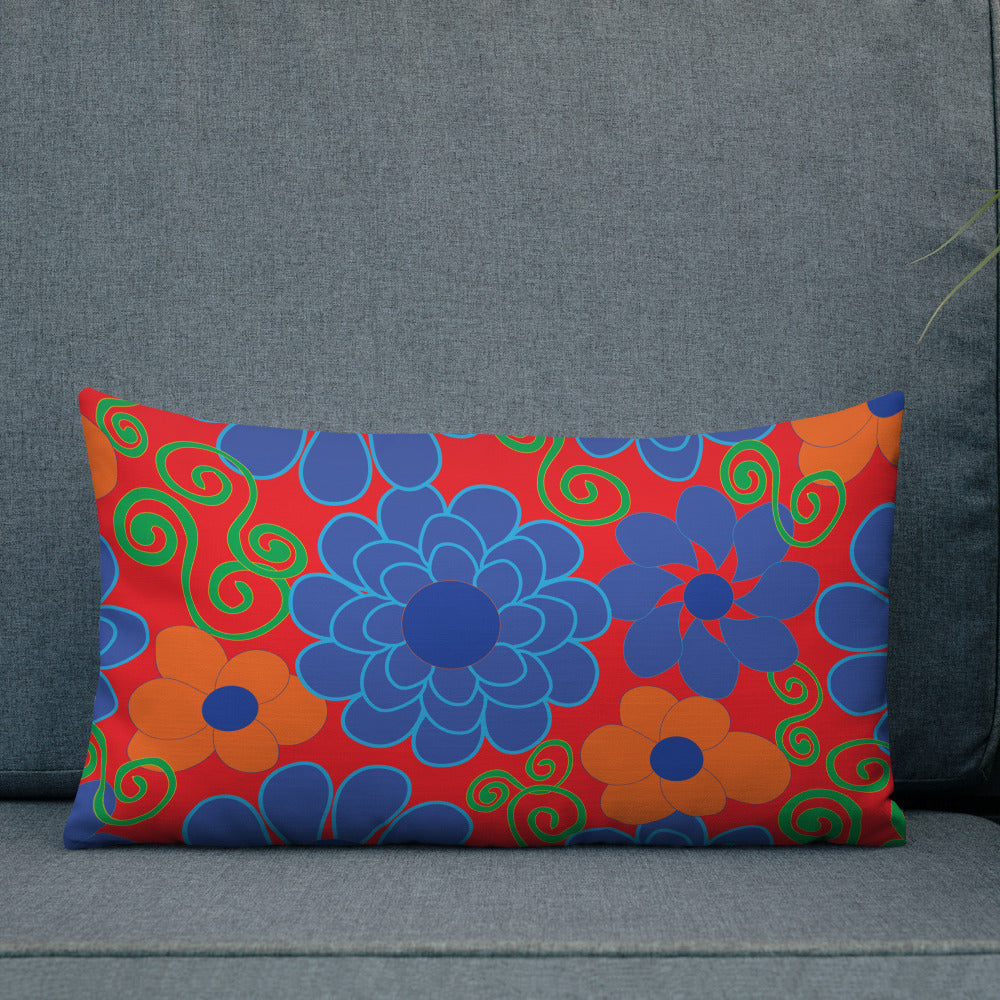 Orange pippin’ Buds Premium Pillow