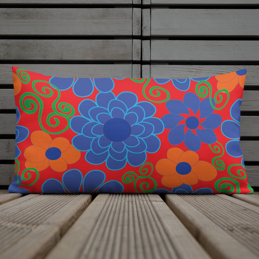 Orange pippin’ Buds Premium Pillow