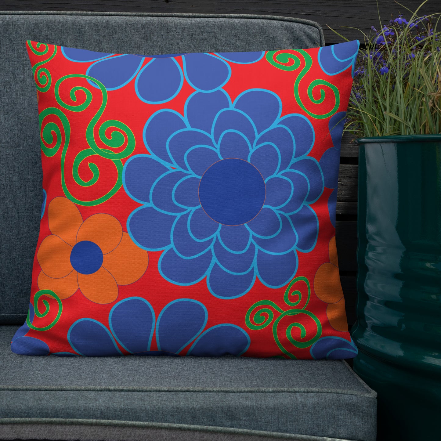 Orange pippin’ Buds Premium Pillow