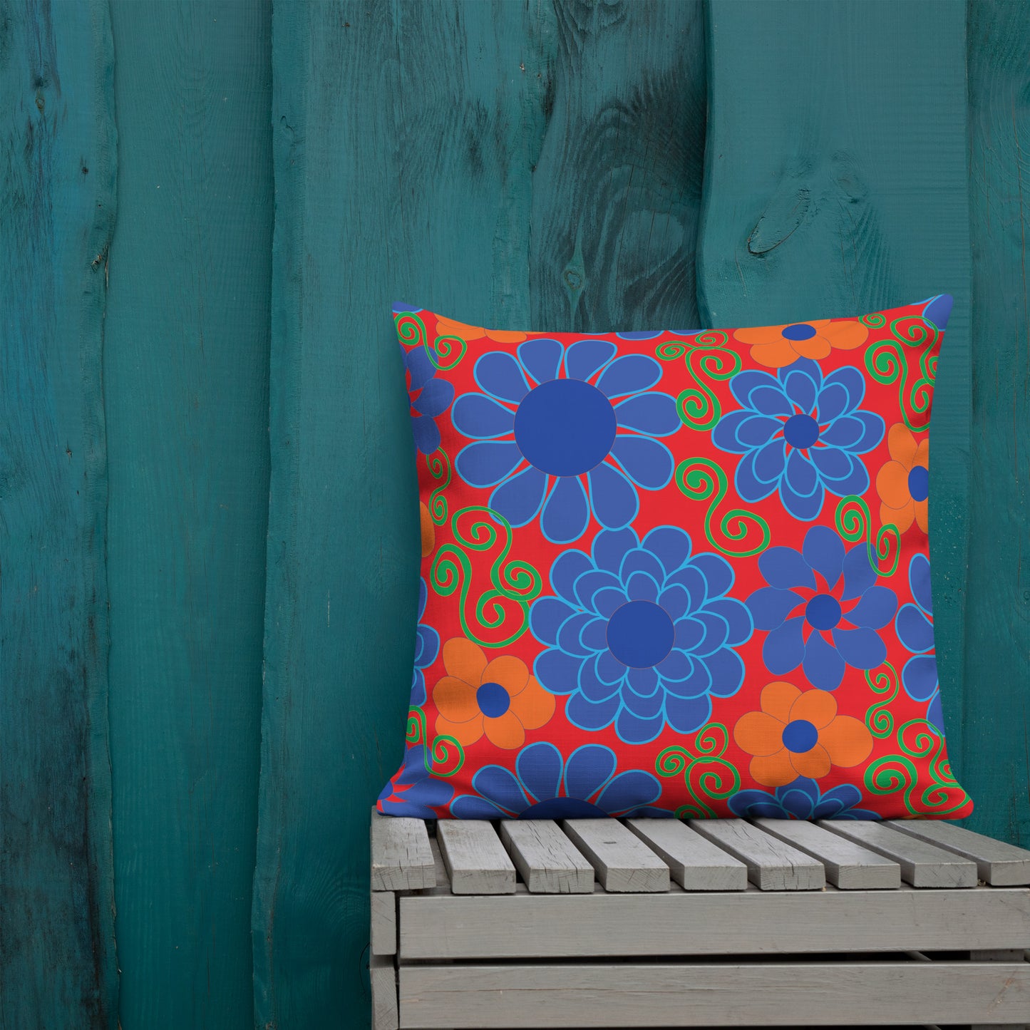 Orange pippin’ Buds Premium Pillow