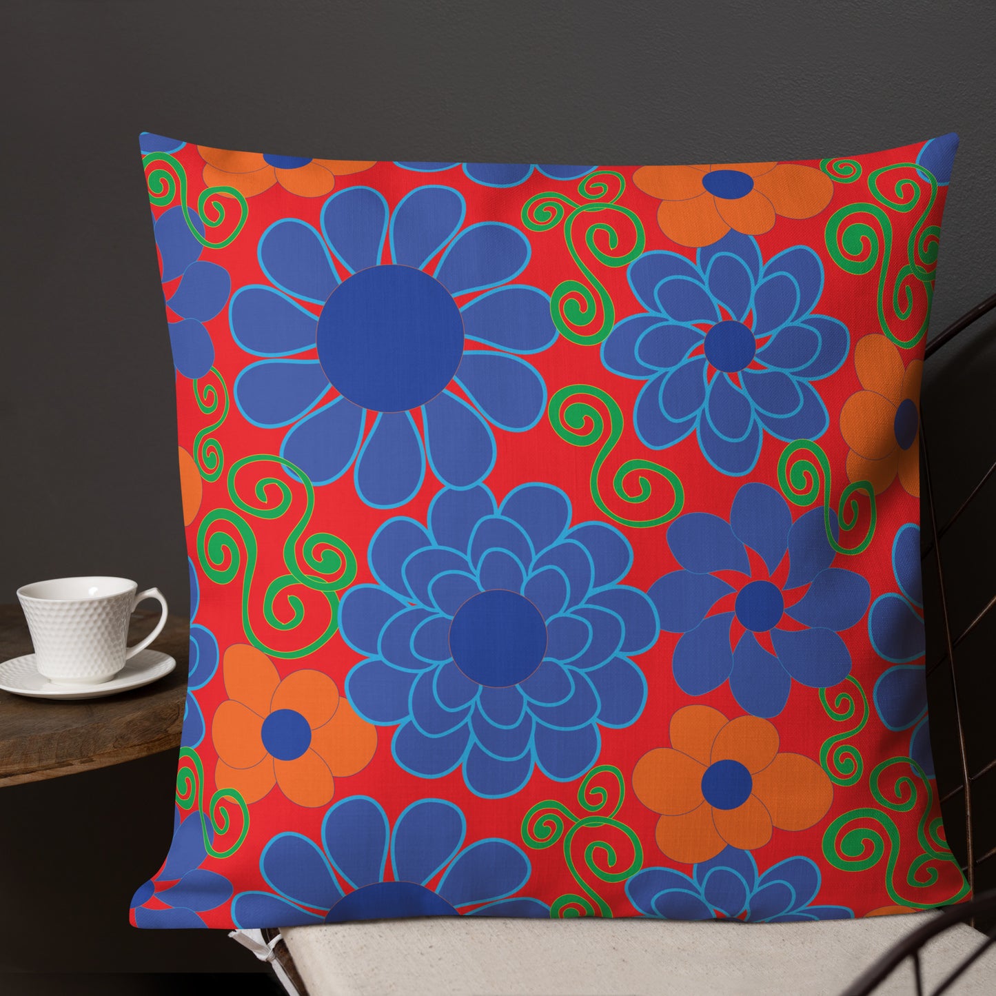 Orange pippin’ Buds Premium Pillow