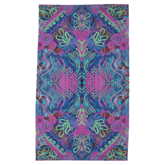 Pink Ocean Tea Towels