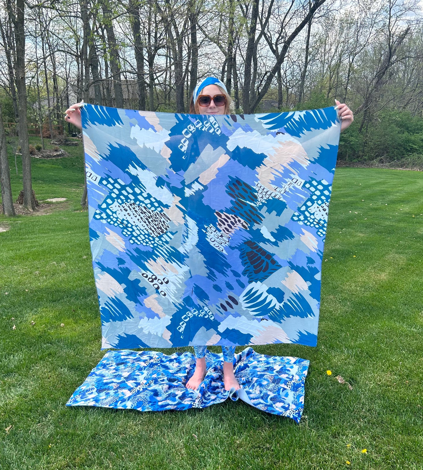 New York City Inspired Beach Towel, Bath Towel, 30x60"