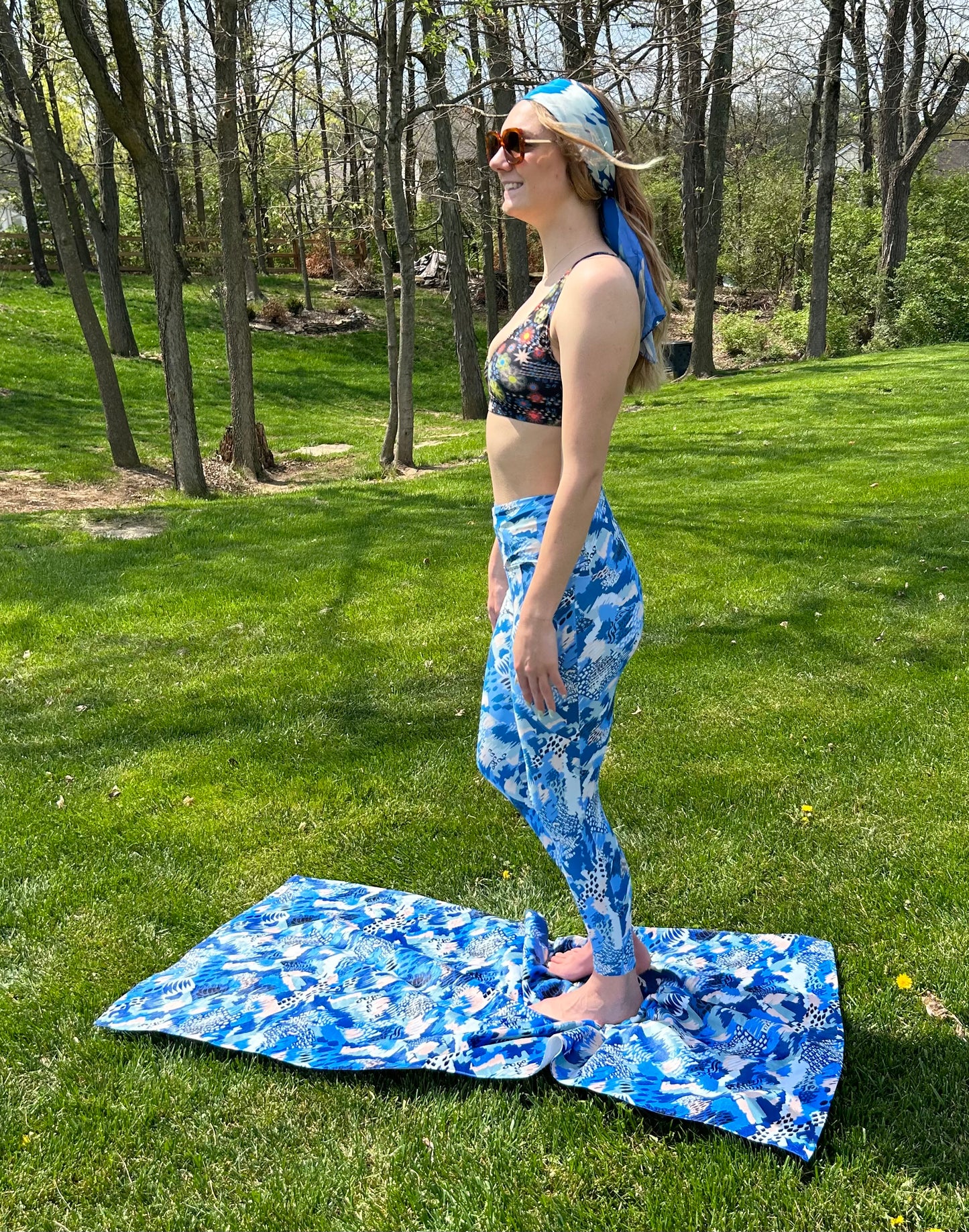 New York City Inspired Beach Towel, Bath Towel, 30x60"
