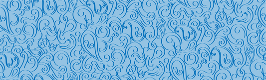repeat Blue Paisley waves 2022 - Purchase Artwork Copyright