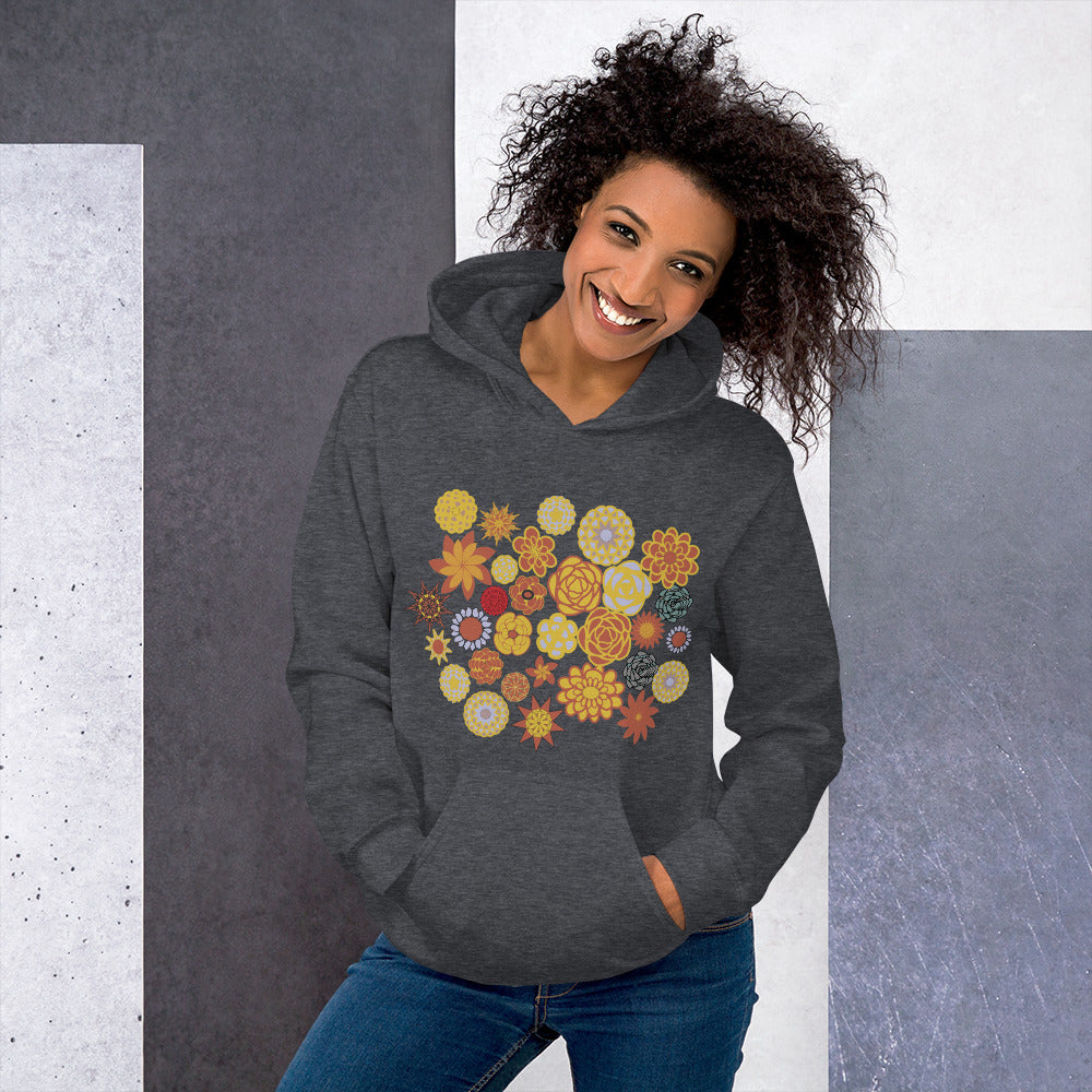 Golden Flowers Hoodie