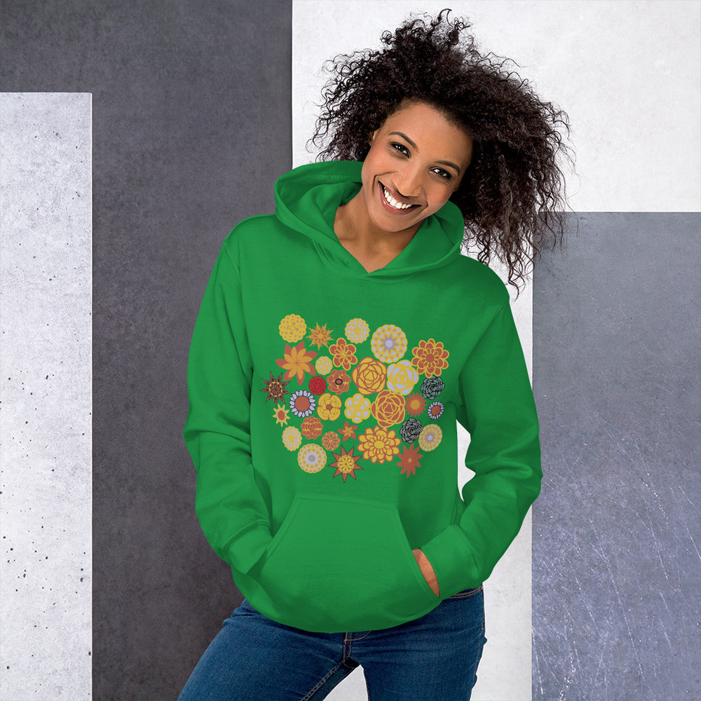 Golden Flowers Hoodie