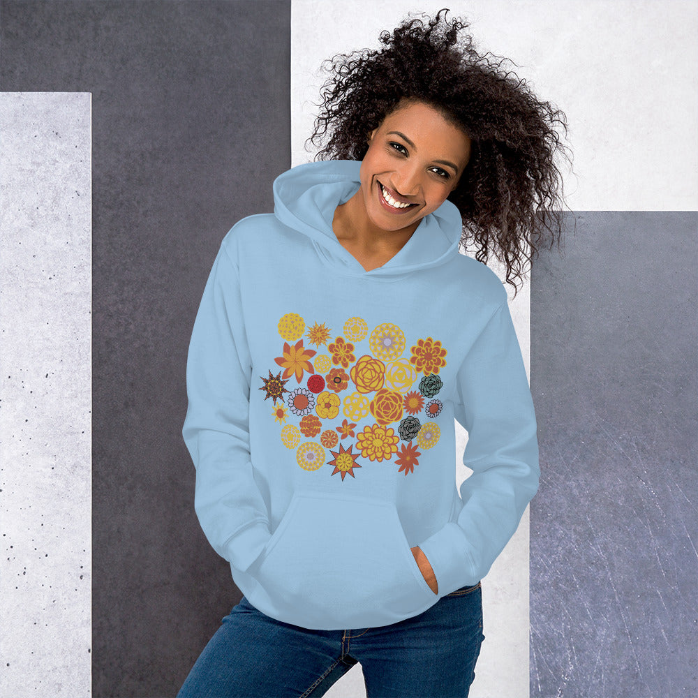 Golden Flowers Hoodie