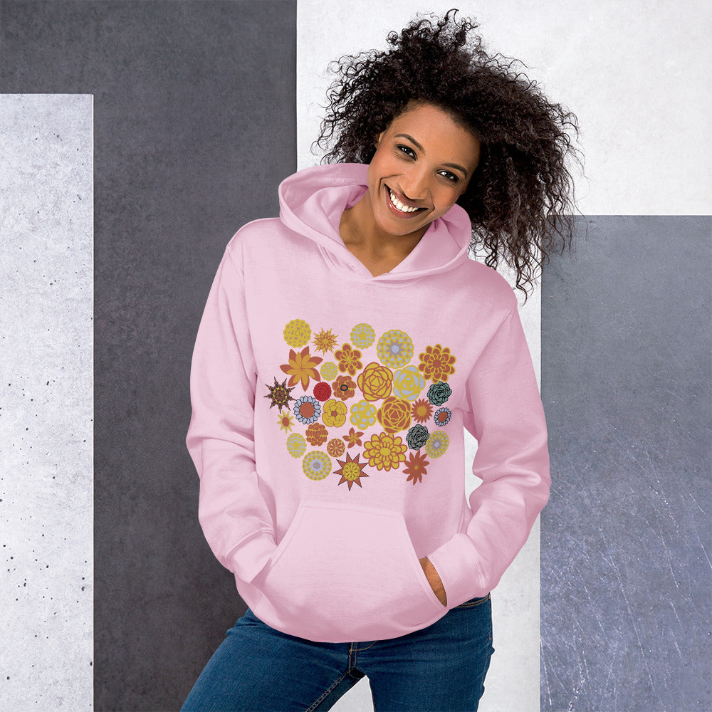 Golden Flowers Hoodie