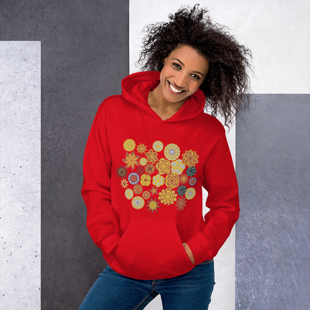 Golden Flowers Hoodie