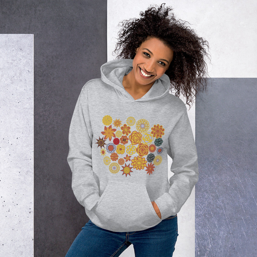 Golden Flowers Hoodie