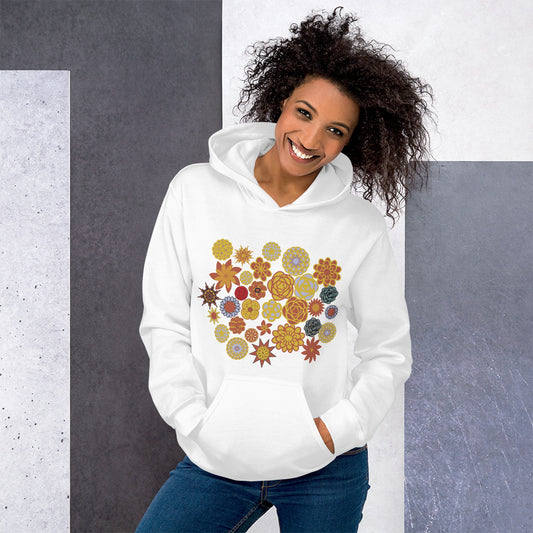 Golden Flowers Hoodie