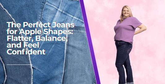 The Perfect Jeans for Apple Shapes: Flatter, Balance, and Feel Confident