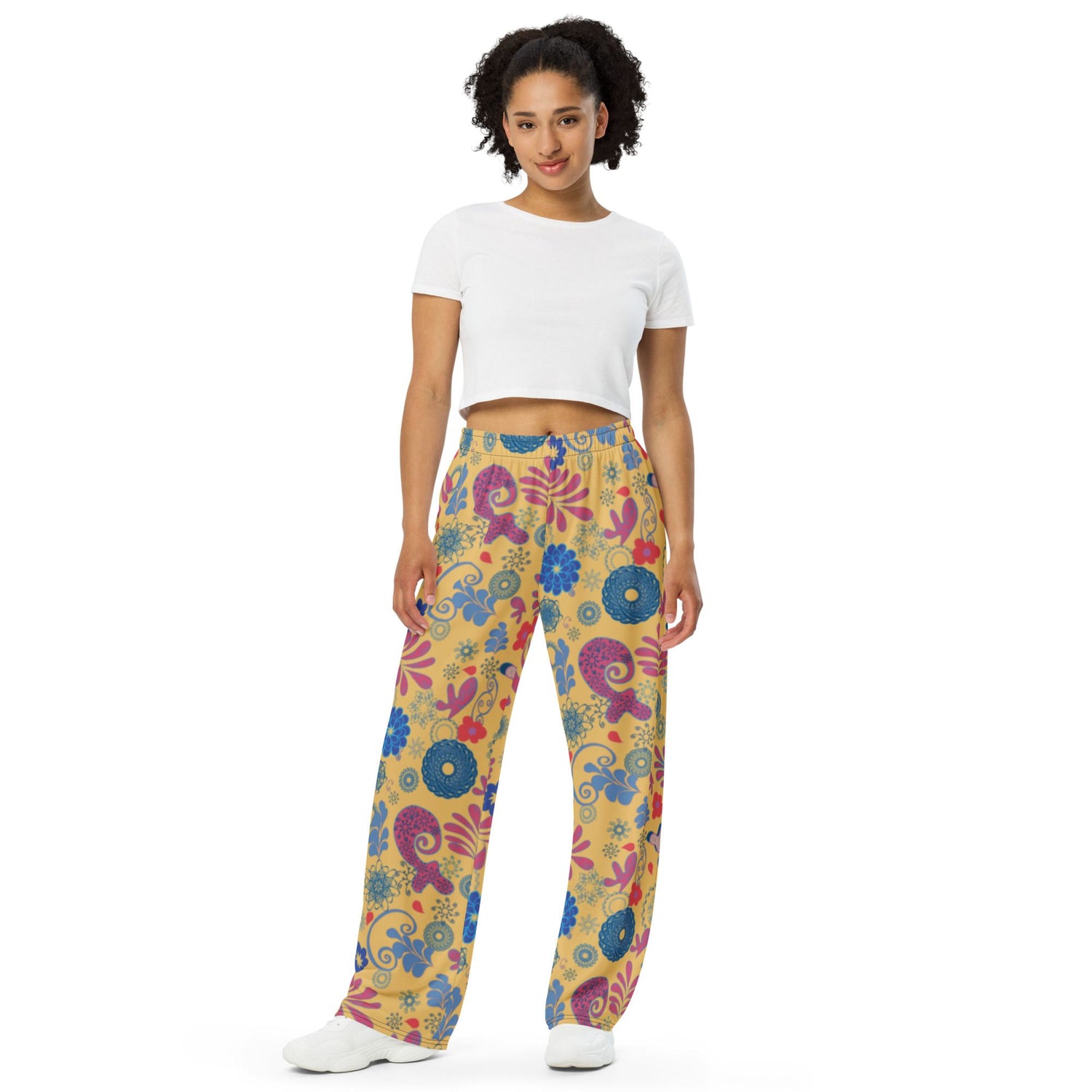 Wide Leg Unisex Casual Pant