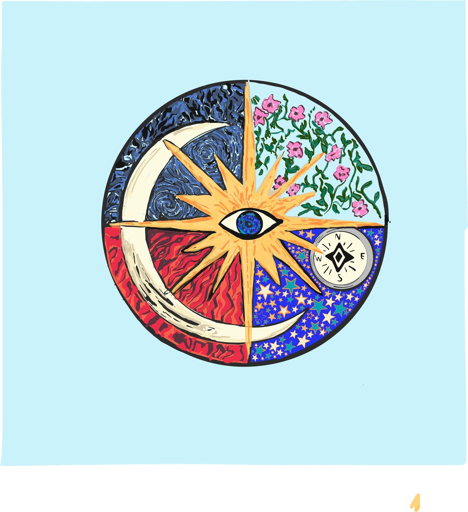 Sun, Moon, Stars, Celestial, Shooting Stars Leggings for Women, Men Youth, Plus