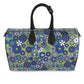 Blue lime Floral Duffle Bag