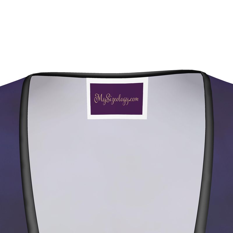 Purple Have Flutter Sleeve Dress